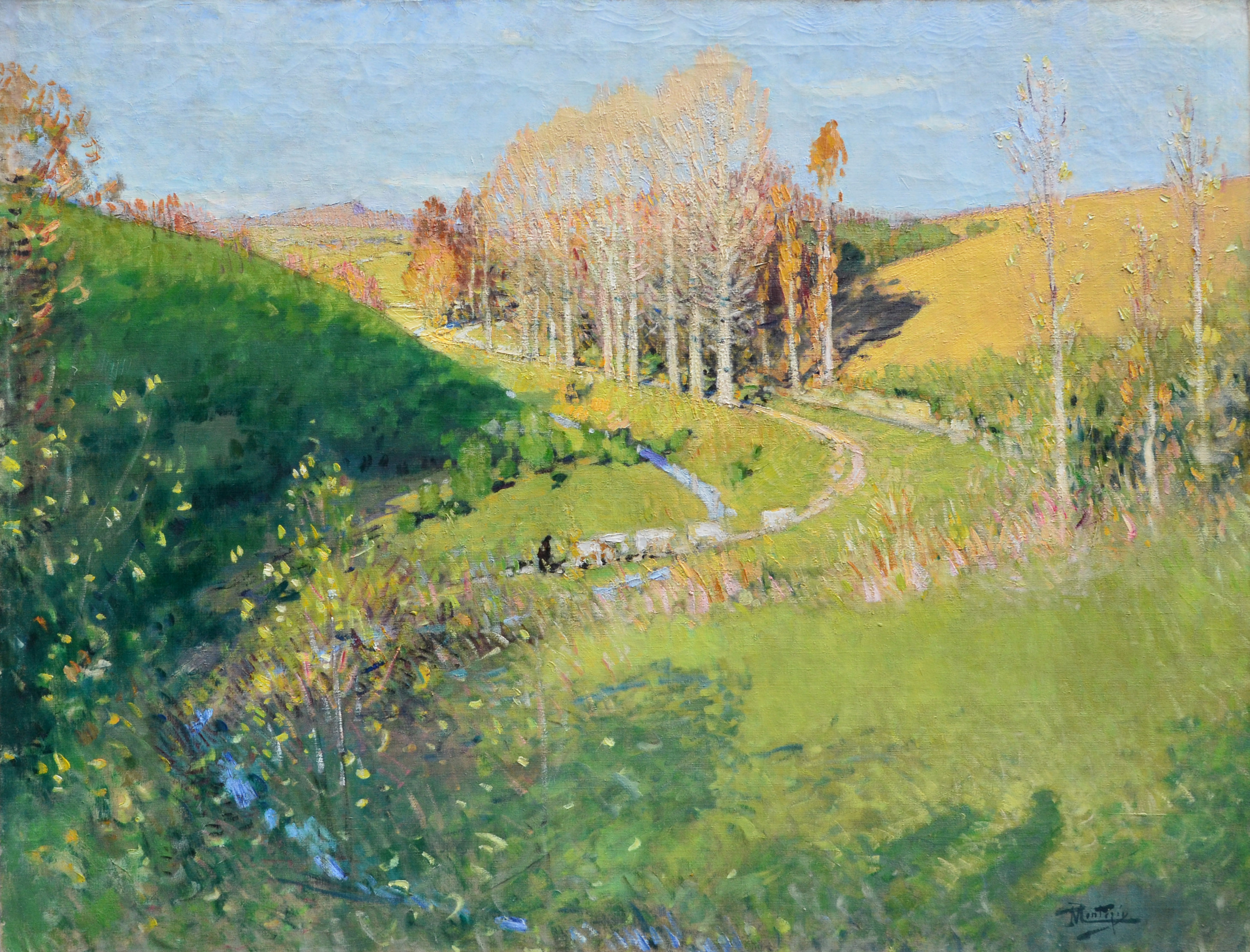 PierreEugène Montézin (18741946) Automne en Creuse Galerie