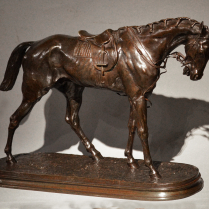 Pierre-Jules Mène (1810-1879) Cheval de course