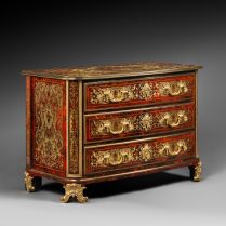 Exceptionnelle Commode en marqueterie Boulle