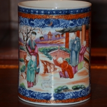 Chinese porcelain mug 