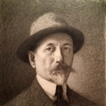 Achille Laugé (1861-1944) - Self-portrait, circa 1910