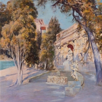 Raymond Louis Allègre (1857-1933) - Cannes, la Villa Faustina