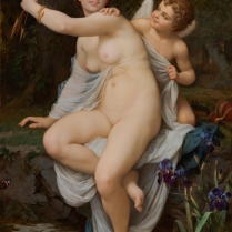 Pierre Honoré Hugrel (né en 1827) - Venus et Cupidon