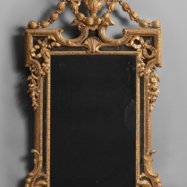 Superb mirror with glazing, Parisian work around 1765