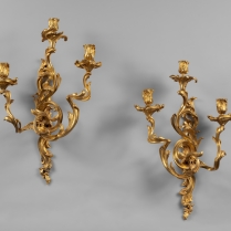 Paire d’appliques d’Epoque Louis XV