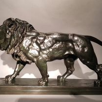 Antoine Louis Barye (1795-1875) - The Walking Lion