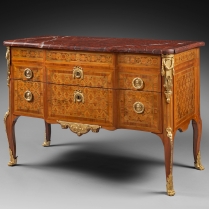 Important neoclassical commode, stamped by Pierre DENIZOT